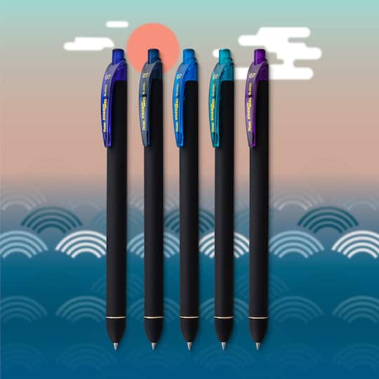 Pentel EnerGel® Kuro Shades of the Ocean 0.7mm Liquid Gel Pen Set